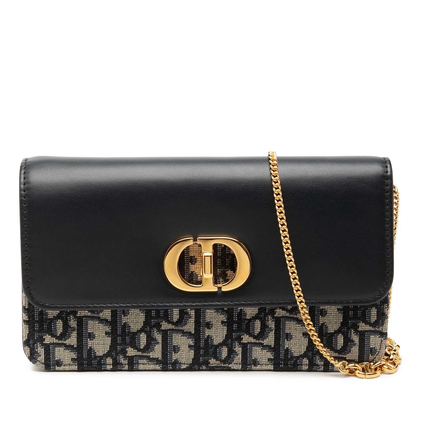 Dior Miss Caro Chain Pouch in Oblique Jacquard and Calfskin (1 of 6)