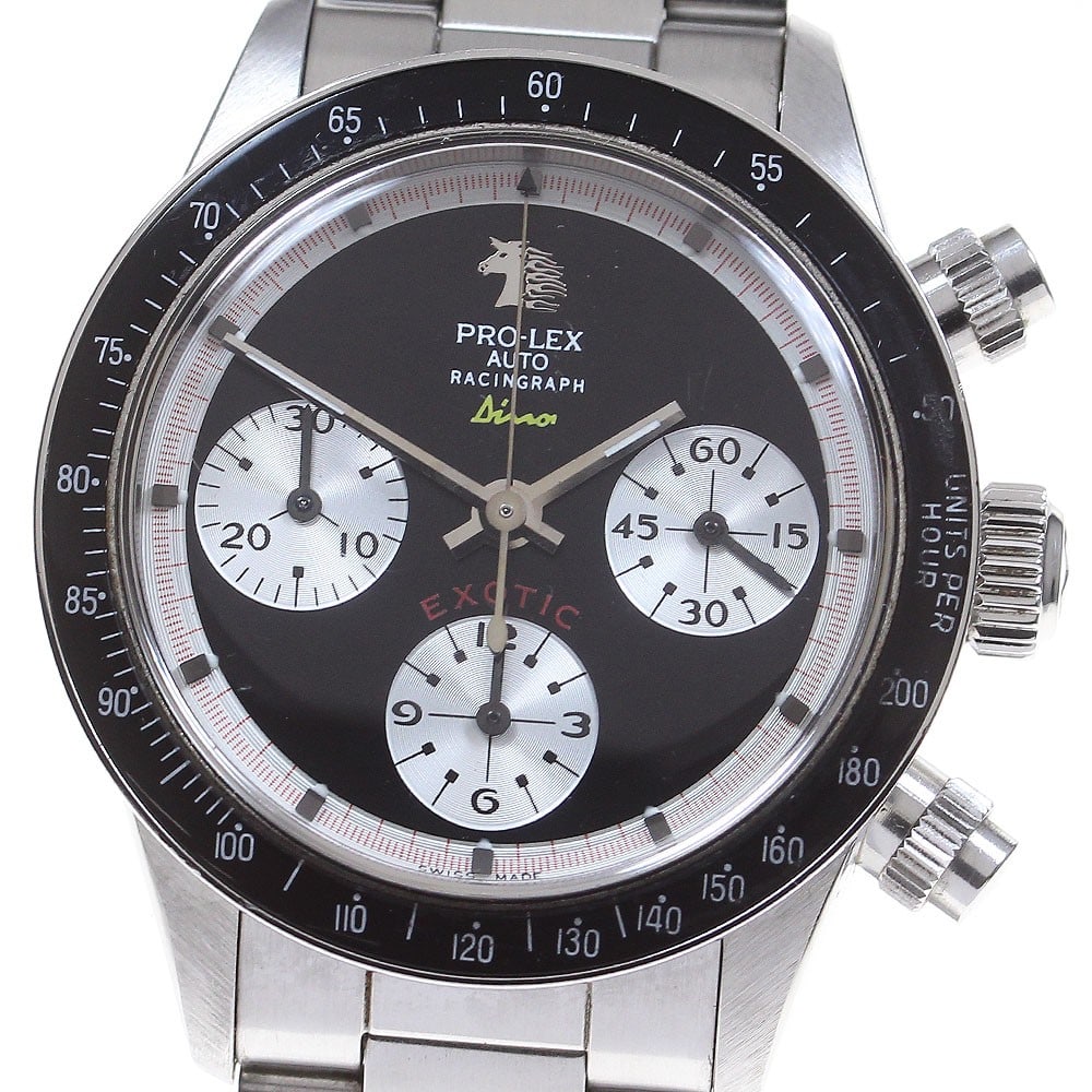 PRO-LEX Racing Rough Dino Automatic Chronograph Mens Wristwatch (1 of 7)