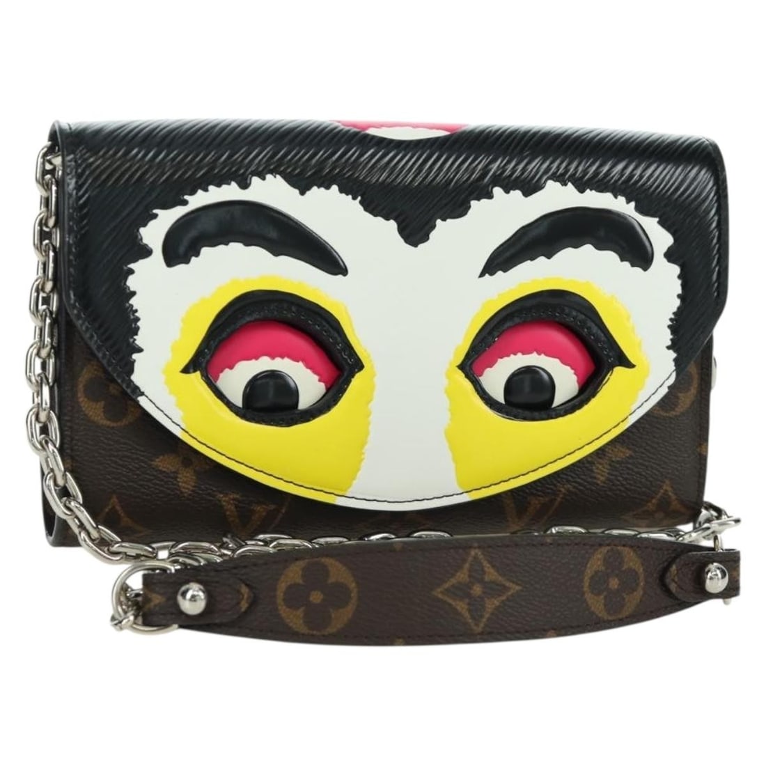 Louis Vuitton M67256 Yamamoto Kansai Monogram Canvas Shoulder Bag: Louis Vuitton M67256 Yamamoto Kansai Monogram Canvas Shoulder Bag Louis Vuitton Yamamoto Kansai Portefeuille Chain Bag M67256 in Monogram canvas. This women's shoulder bag includes a dust bag and was 