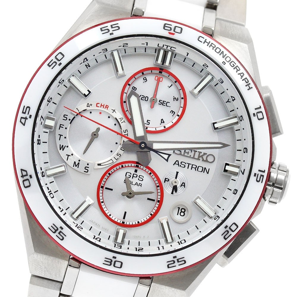SEIKO Astron Nextar SBXC173 5X83-0AN0-1 Solar Radio-Controlled Wristwatch (1 of 6)