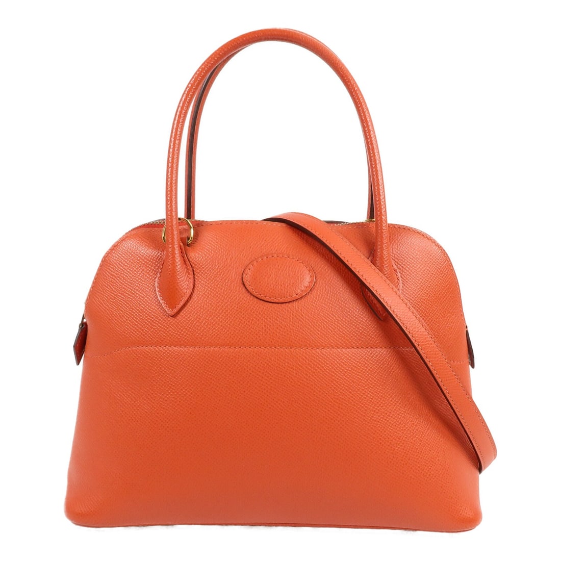 Hermes Bolide 27 Epsom 2 Way Shoulder Handbag Rouge Tomate (1 of 14)