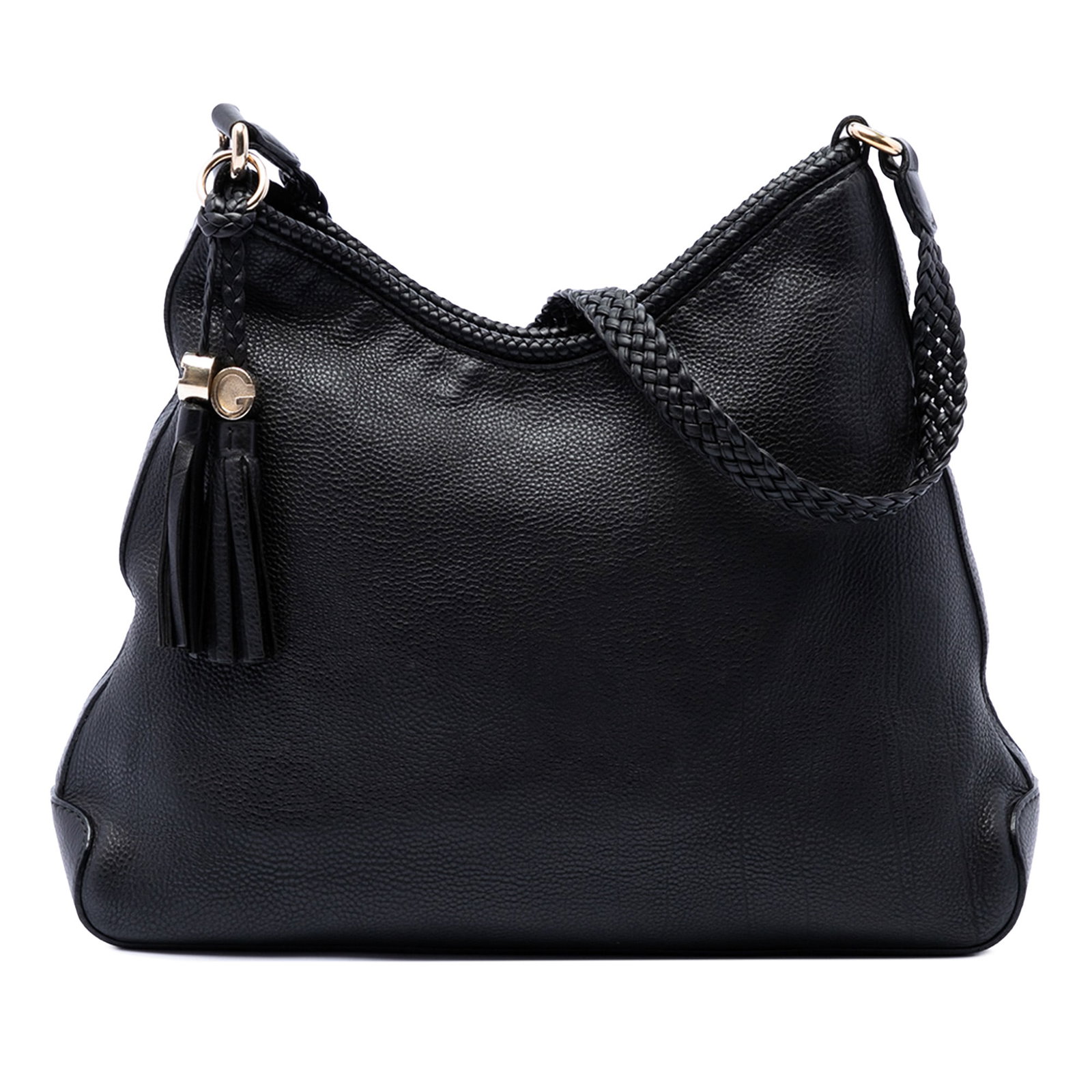 Gucci Marrakech Black Calfskin Leather Shoulder Bag (1 of 6)