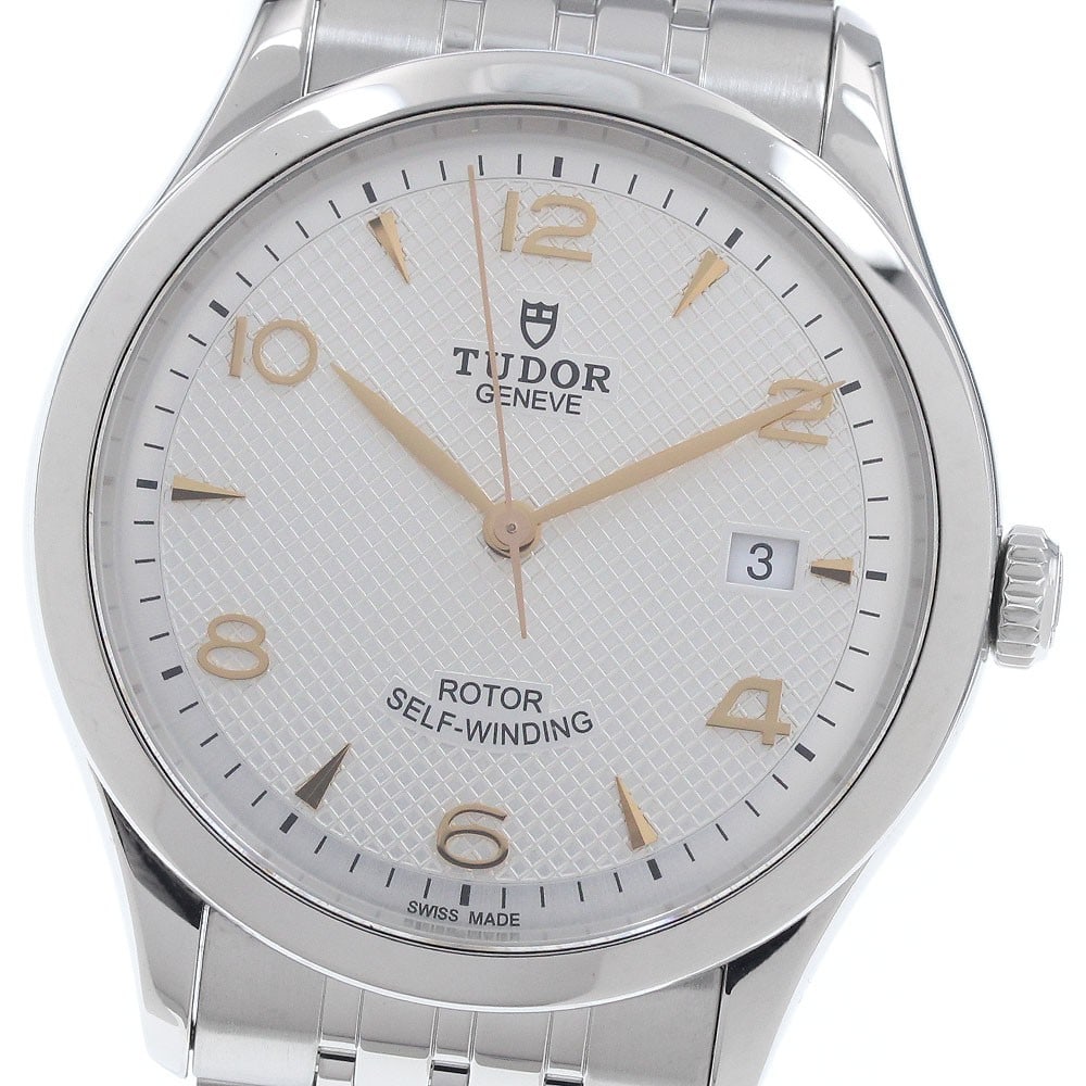 TUDOR 1926 Automatic Date Mens Wristwatch Ref 91550 Steel: TUDOR 1926 Automatic Date Mens Wristwatch Ref 91550 Steel TUDOR 1926 men's wristwatch with automatic movement and date display. This stainless steel watch features a silver dial and matching stainless