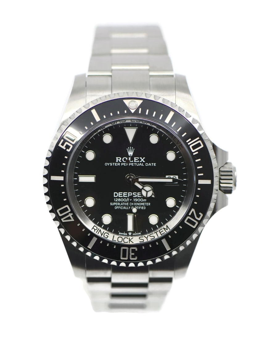 Rolex 136660 Sea-Dweller Deepsea 44mm stainless steel wristwatch (1 of 6)