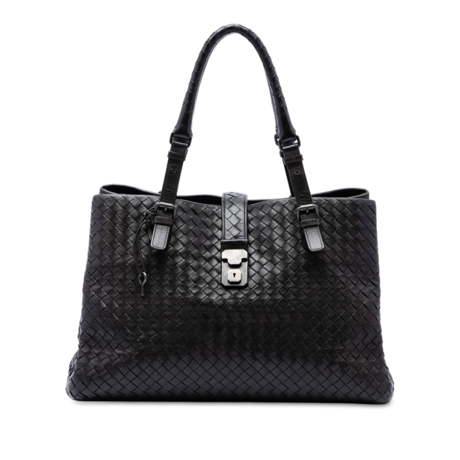 Bottega Veneta Roma Medium Intrecciato Nappa Leather Tote Bag (1 of 6)