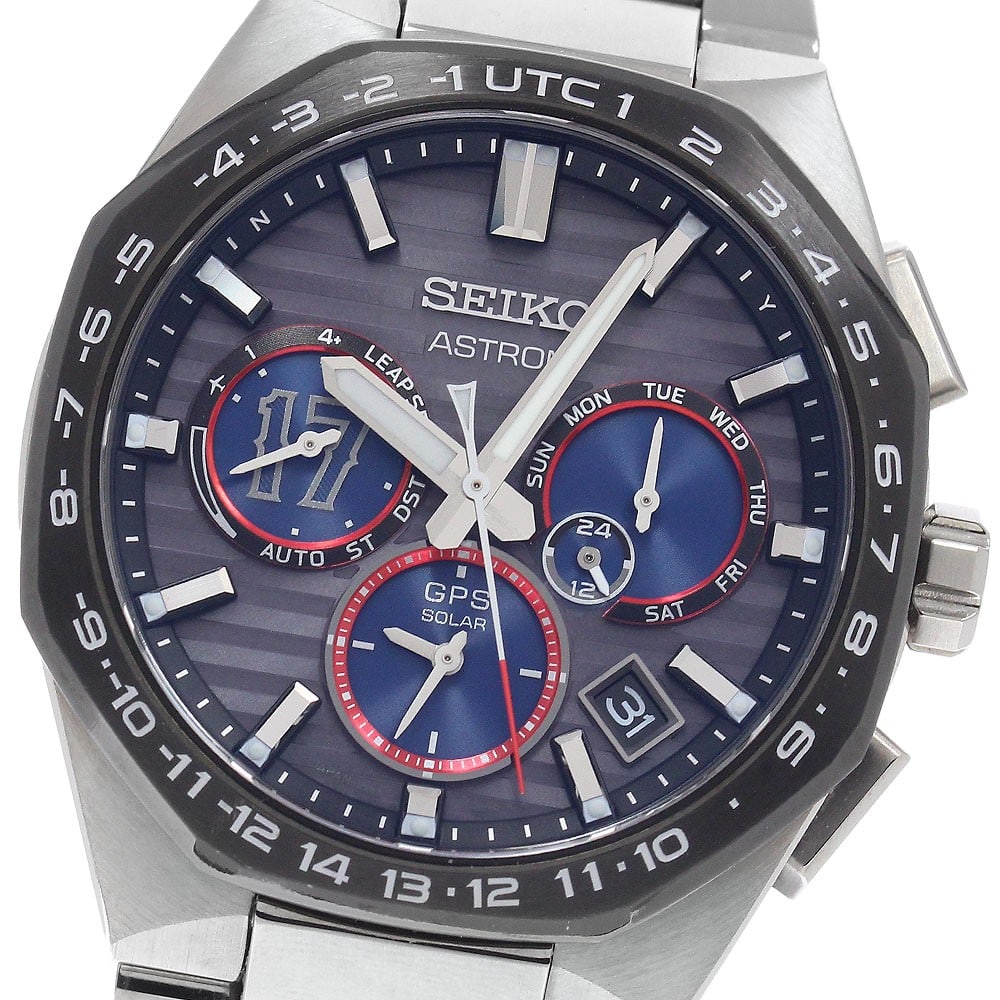 SEIKO Astron Nexter Shohei Ohtani 2023 Titanium Mens Wristwatch SBXC141: SEIKO Astron Nexter Shohei Ohtani 2023 Titanium Mens Wristwatch SBXC141 SEIKO Astron Nexter Shohei Ohtani 2023 men's wristwatch from Japan. This limited edition model features a gray dial, titanium ca