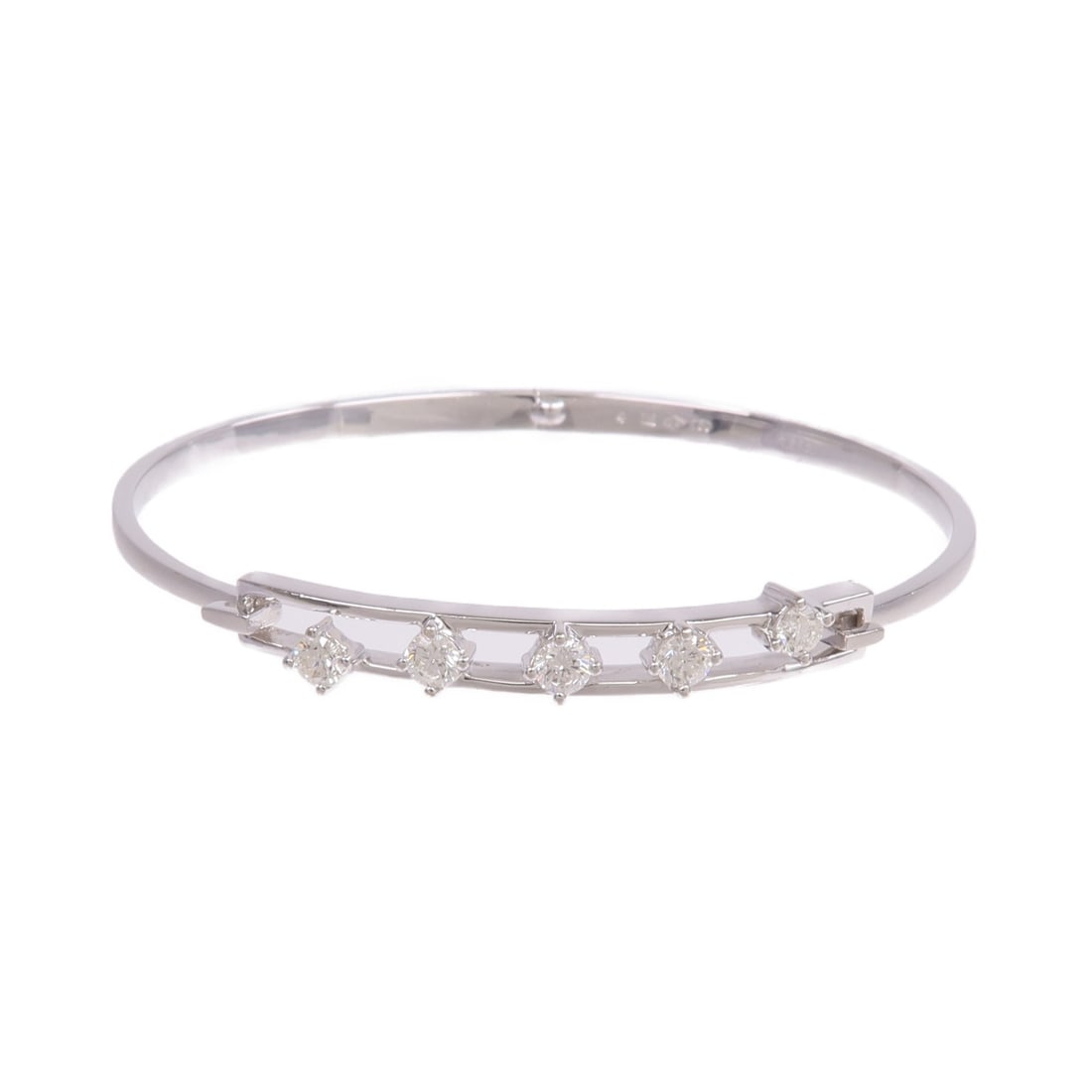 18K White Gold Diamond Bracelet by JEWELRY (1 of 8)