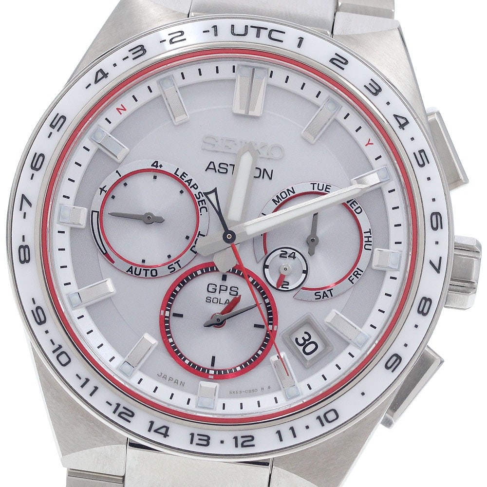SEIKO Astron SBXC133 5X53-0CB0 Men's Solar Radio Titanium Watch: SEIKO Astron SBXC133 5X53-0CB0 Men's Solar Radio Titanium Watch Seiko Astron Doctors Without Borders Collaboration men's wristwatch from Japan. This solar radio controlled model features a silver dial