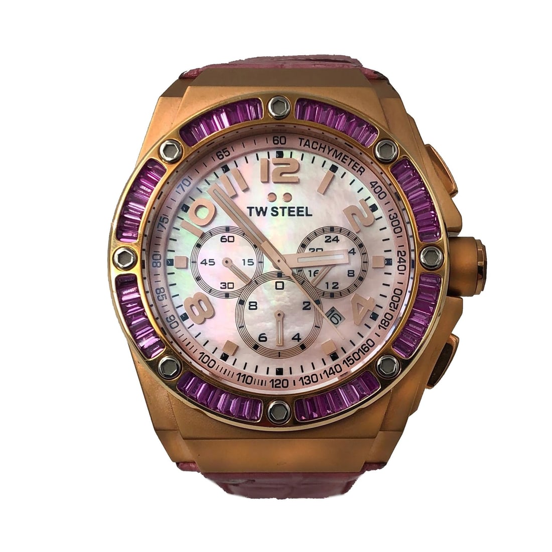 TW Steel Kelly Rowland Edition Pink MOP Dial Quartz Watch CE4006 (1 of 3)