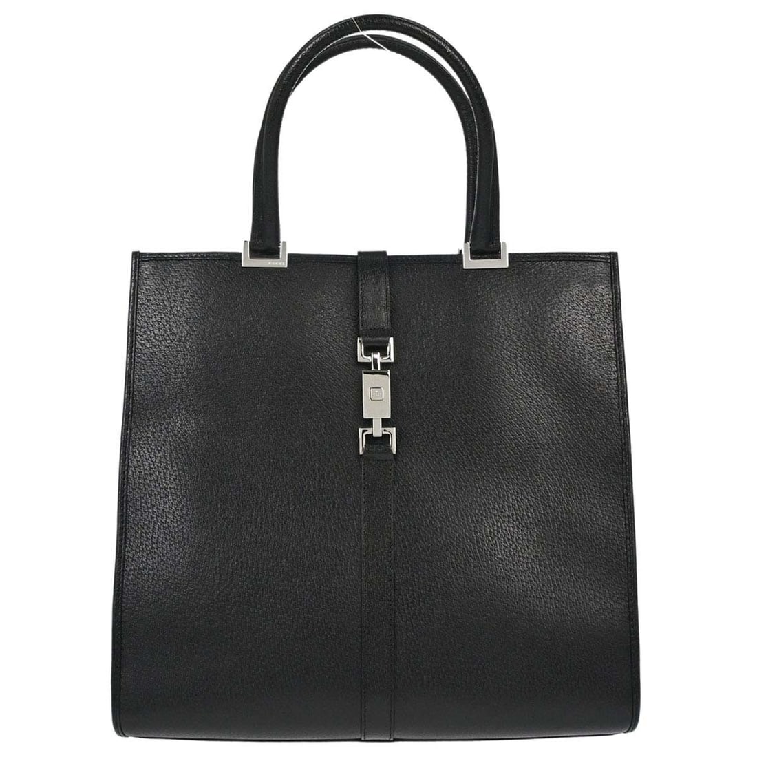 Gucci Jackie Medium Black Pigskin Leather Handbag: Gucci Jackie Medium Black Pigskin Leather Handbag Vintage Gucci Jackie handbag in black pigskin leather with Gucci GG pattern styling. Made in Italy, this medium women's handbag features a black linin