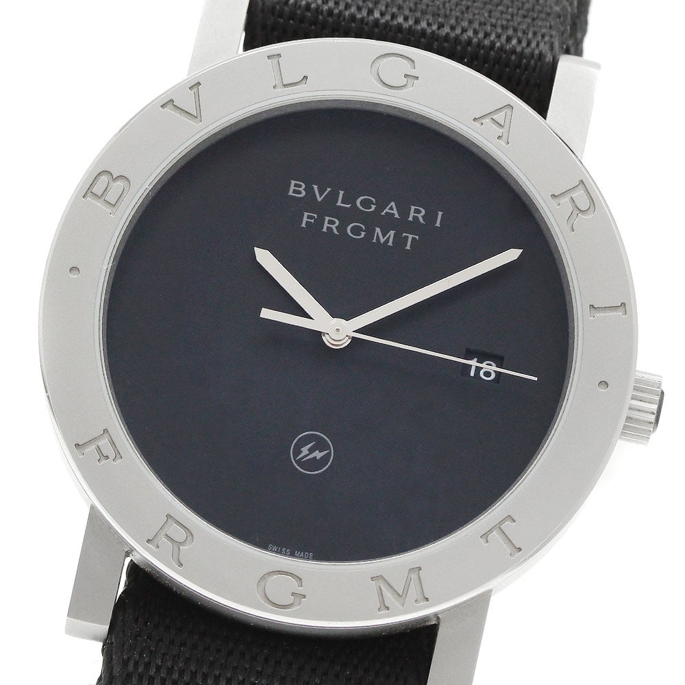BVLGARI BB41S Fragment Special Edition Mens Automatic Watch (1 of 6)