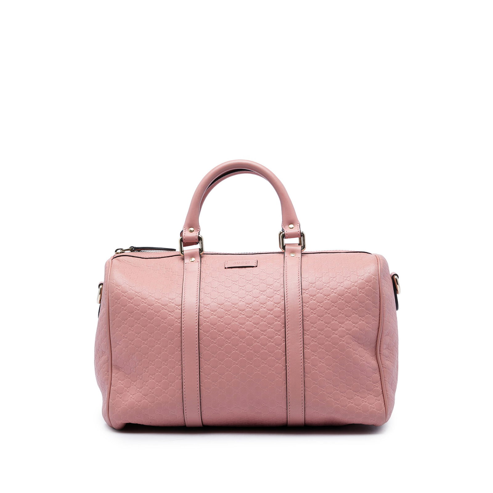 Gucci Microguccissima Medium Leather Satchel Pink: Gucci Microguccissima Medium Leather Satchel Pink Gucci Medium Microguccissima Satchel in pink leather with rolled leather handles, a top zip closure, and interior zip and slip pockets. Made in Italy.