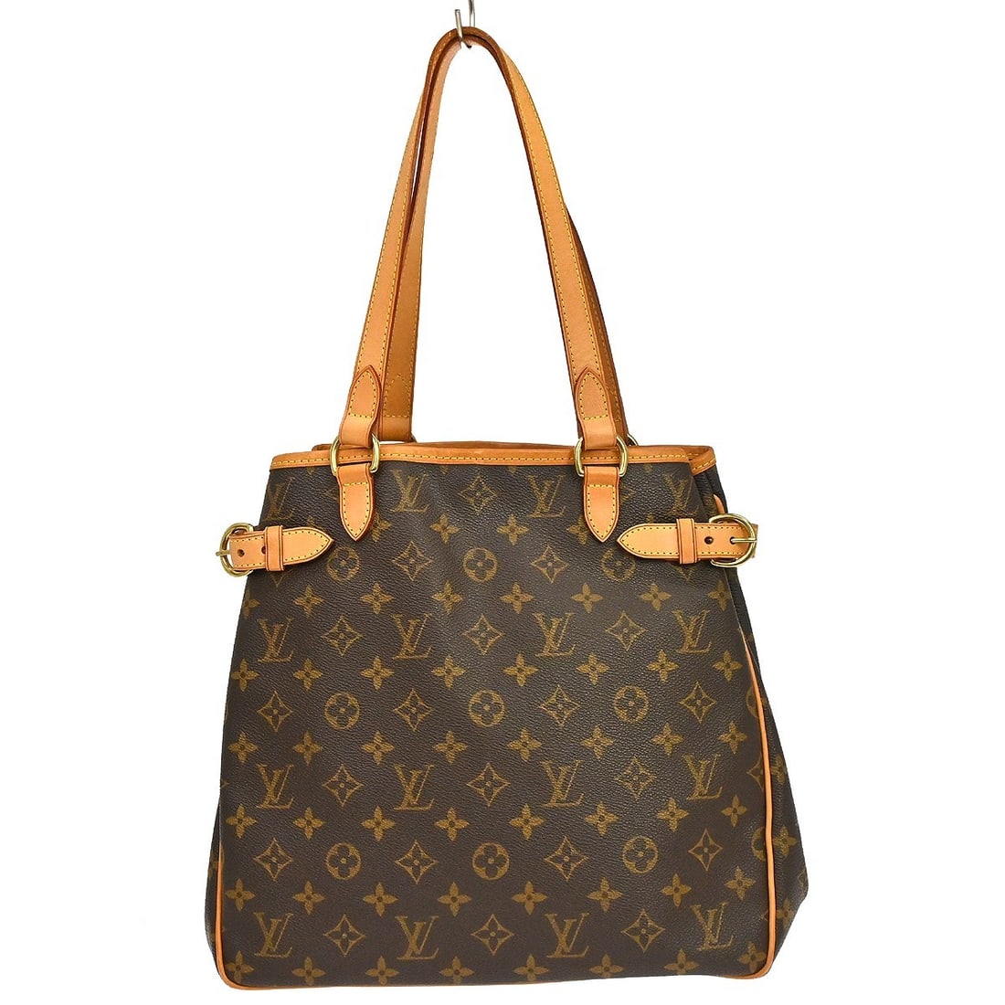 Louis Vuitton Batignolles Vertical Monogram Canvas Tote M51153: Louis Vuitton Batignolles Vertical Monogram Canvas Tote M51153 Vintage Louis Vuitton Batignolles Vertical hand tote bag in brown Monogram canvas with leather trim and double handles. This medium tote 