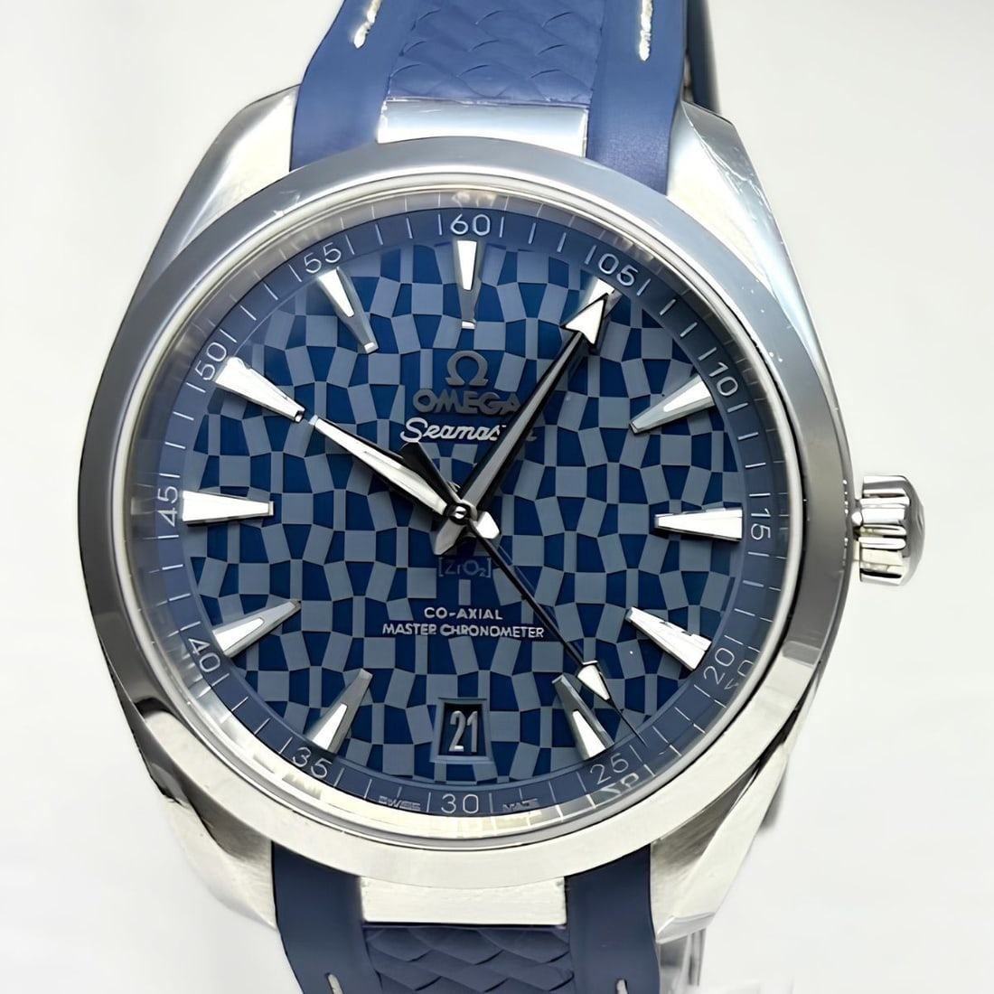 OMEGA Aqua Terra Seamaster mens wristwatch Tokyo 2020 limited edition: OMEGA Aqua Terra Seamaster mens wristwatch Tokyo 2020 limited edition Omega Seamaster Aqua Terra 2020 Tokyo Olympics Limited Edition men's wristwatch. This automatic model features a blue dial, stainl