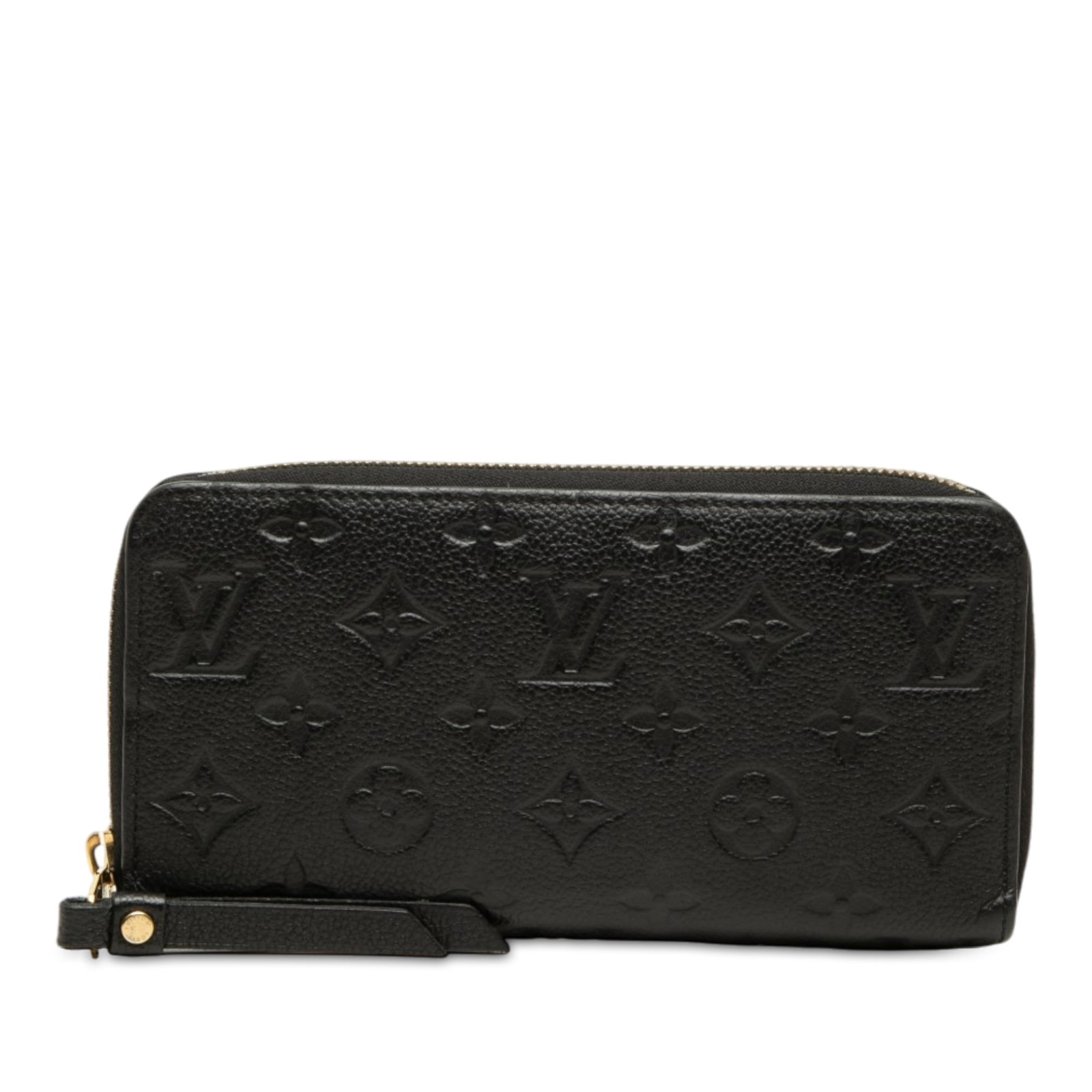 Louis Vuitton Zippy Long Wallet in Black Monogram Empreinte Leather (1 of 8)