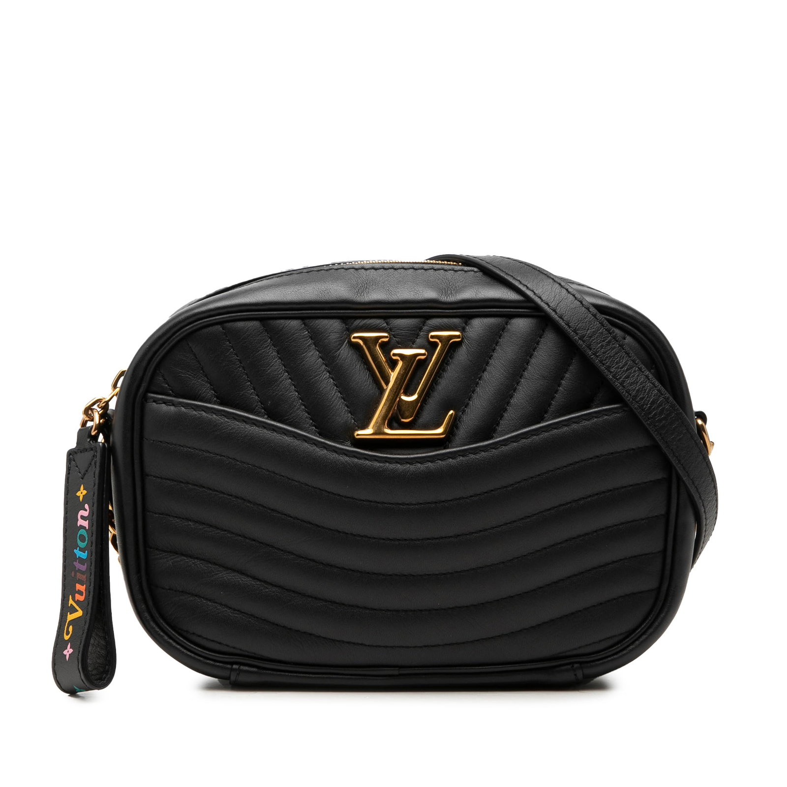 Louis Vuitton New Wave quilted leather camera crossbody bag (1 of 7)