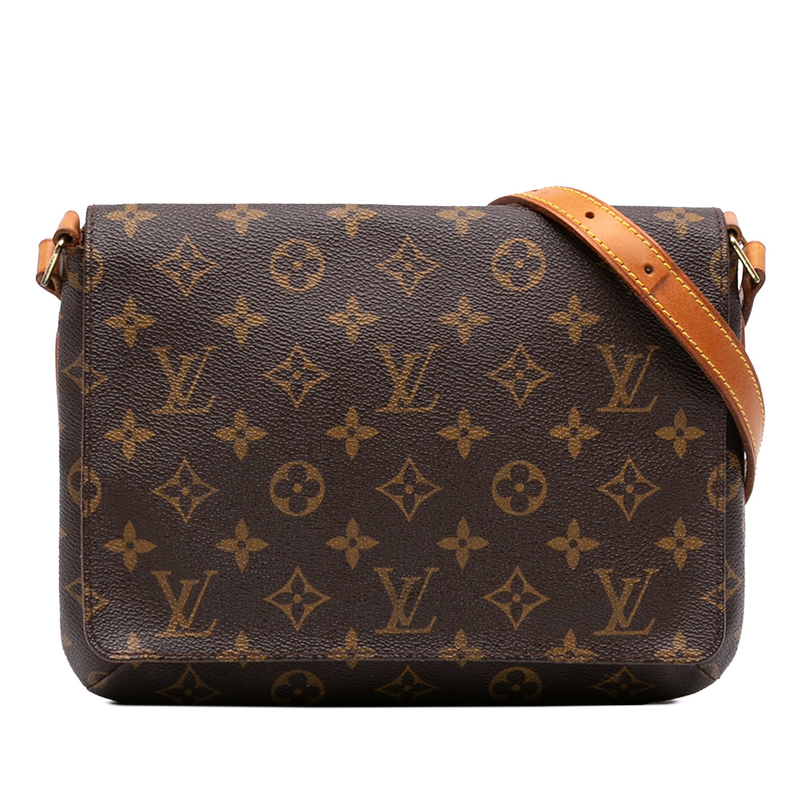 Louis Vuitton Musette Tango Monogram Shoulder Bag Short Strap: Louis Vuitton Musette Tango Monogram Shoulder Bag Short Strap Louis Vuitton Monogram Musette Tango Short Strap shoulder bag crafted with a monogram canvas body and a flat vachetta leather shoulder str