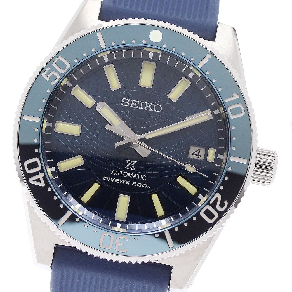 Seiko Prospex 1965 Diver SBDX053 8L35-01R0 Men's Automatic Watch: Seiko Prospex 1965 Diver SBDX053 8L35-01R0 Men's Automatic Watch Seiko Prospex 1965 Mechanical Divers men's wristwatch with automatic movement and date function. This Japan-made limited edition model 