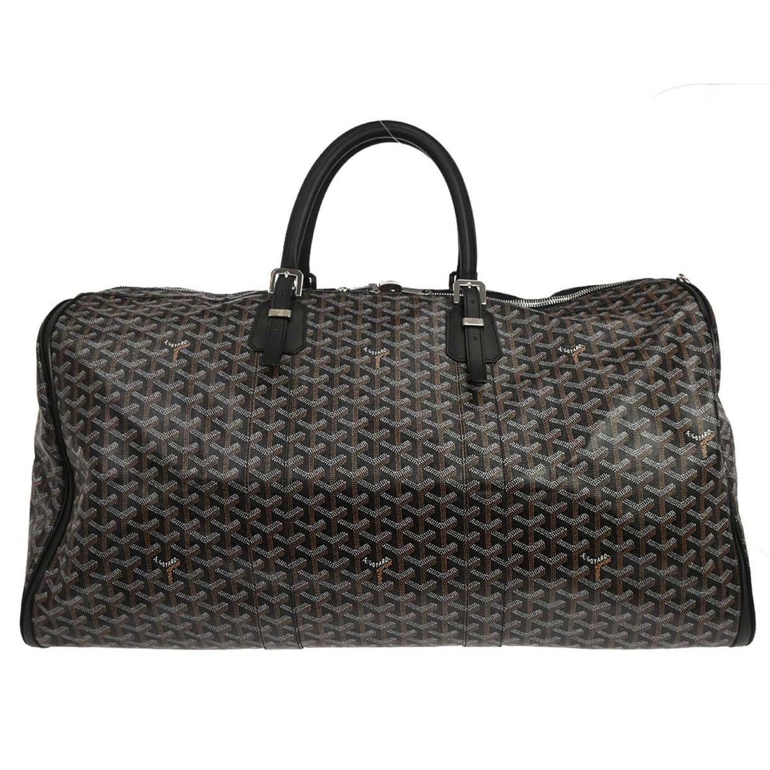 Goyard Croisiere 65 Extra Large Black Coated Canvas Duffle (1 of 18)