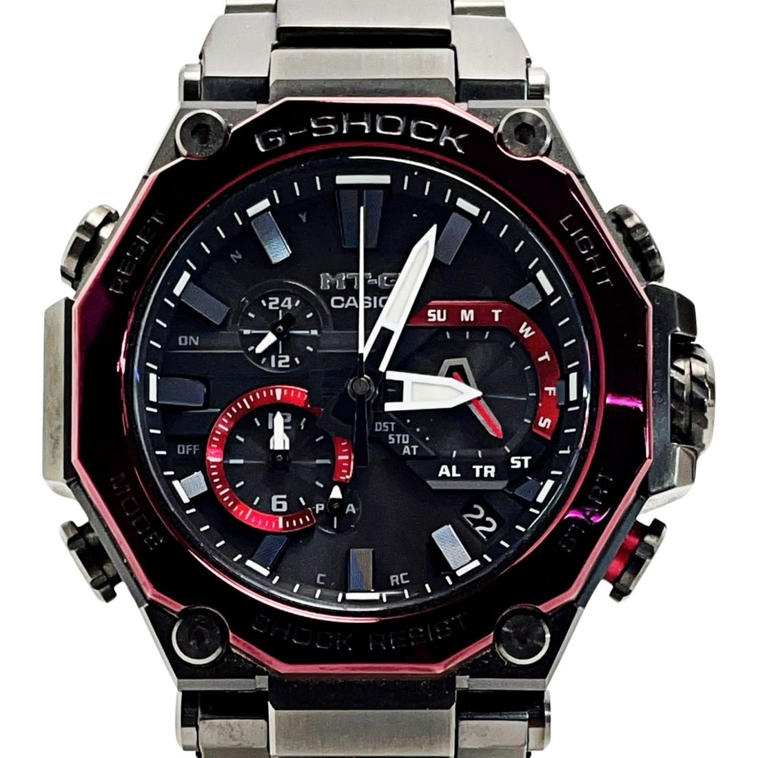 CASIO MTG-B2000BD-1A4JF G-SHOCK MT-G men's solar radio-controlled watch (1 of 8)