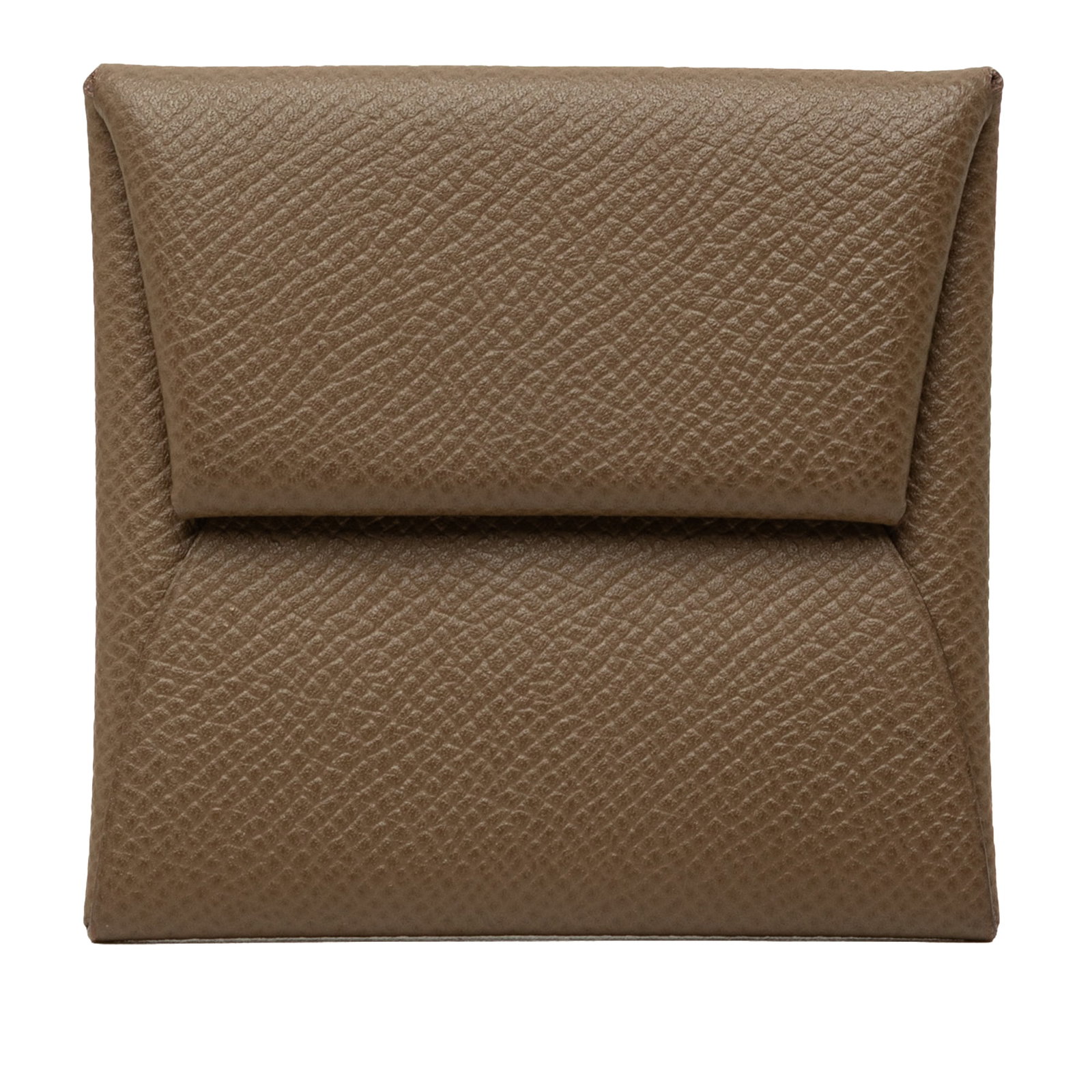 Hermes Bastia Epsom Leather Coin Pouch in Ecorce (1 of 7)