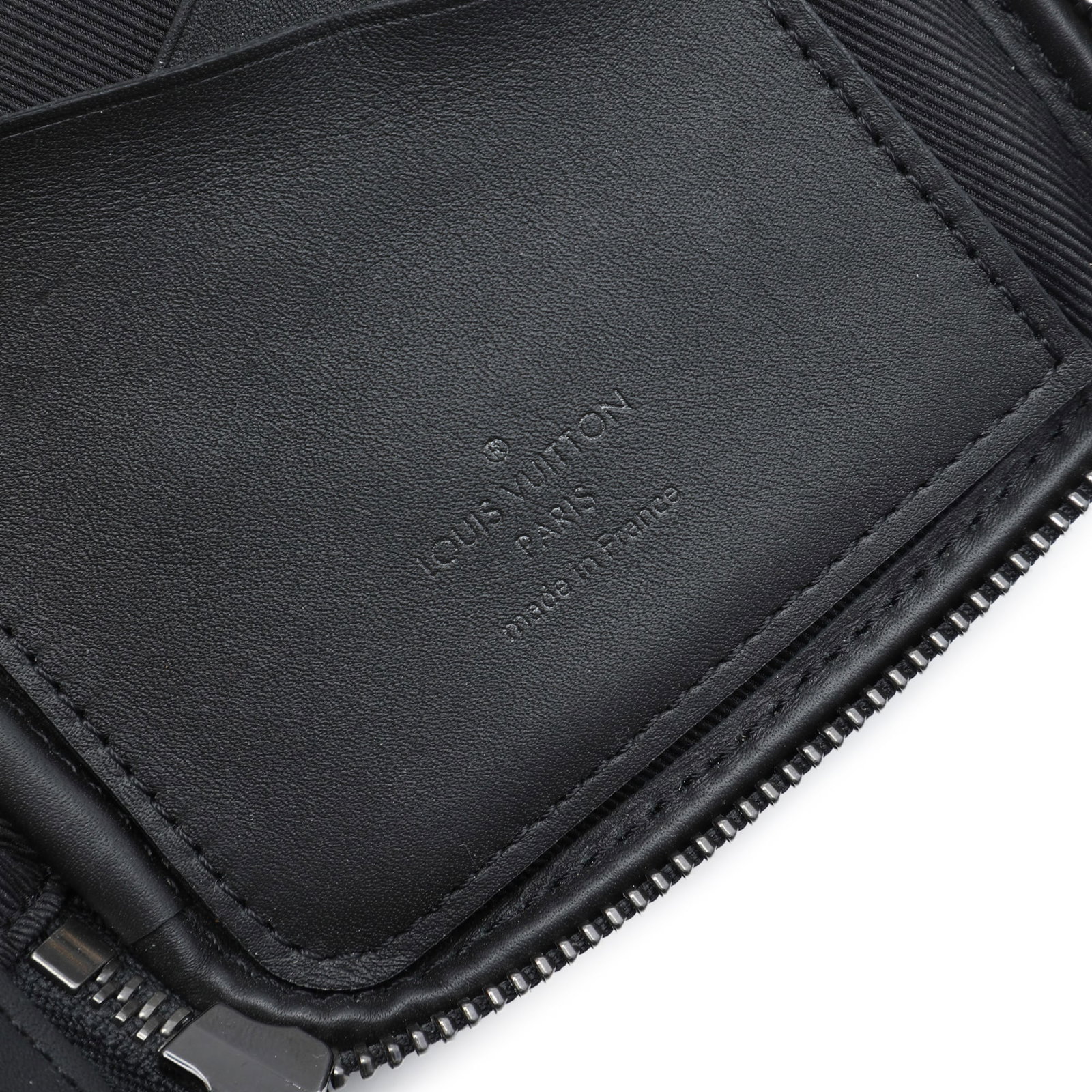 Louis Vuitton Double Phone Pouch Monogram Eclipse Reverse Bag - 5