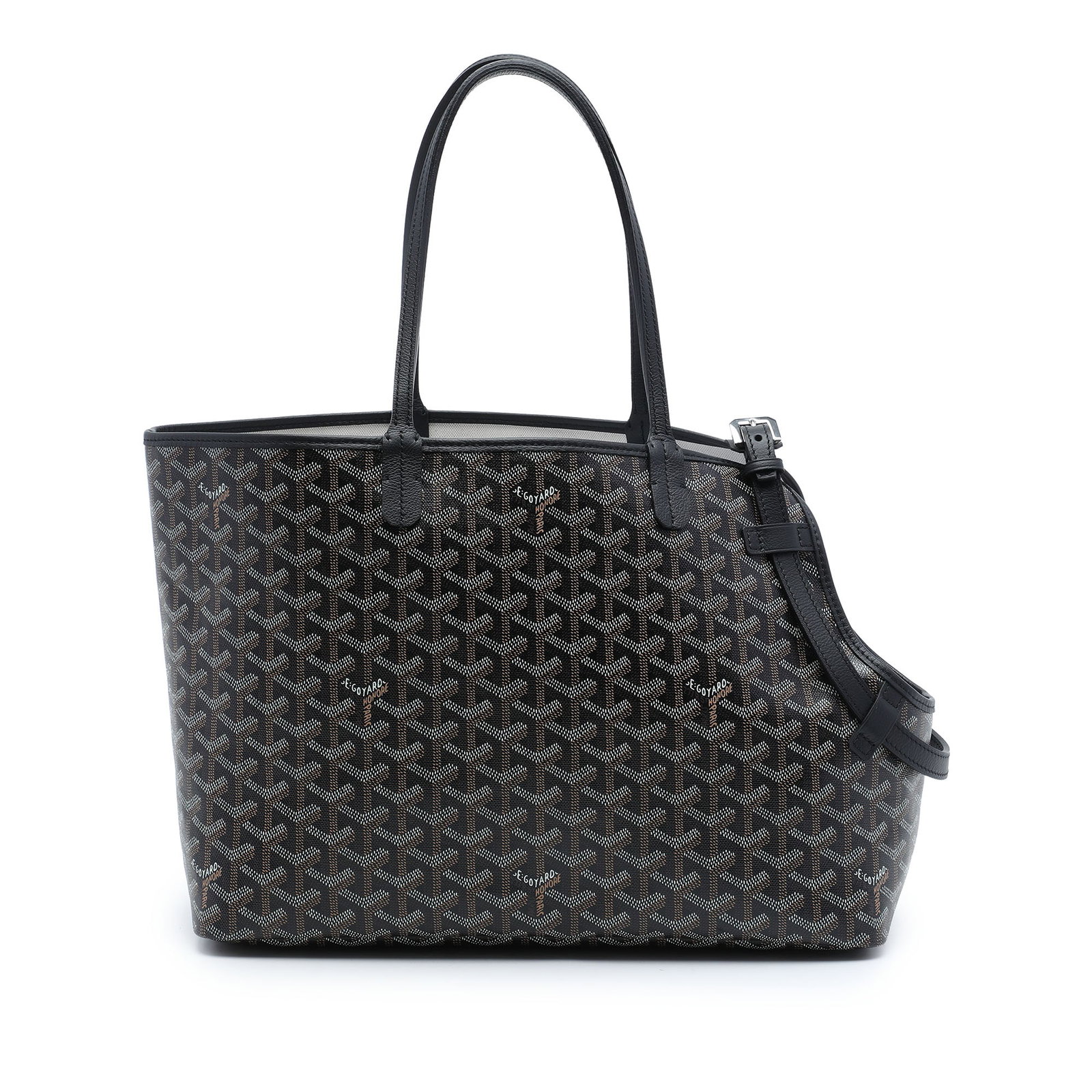 Goyard Goyardine Chien Gris Fabric Pet Carrier Bag (1 of 5)