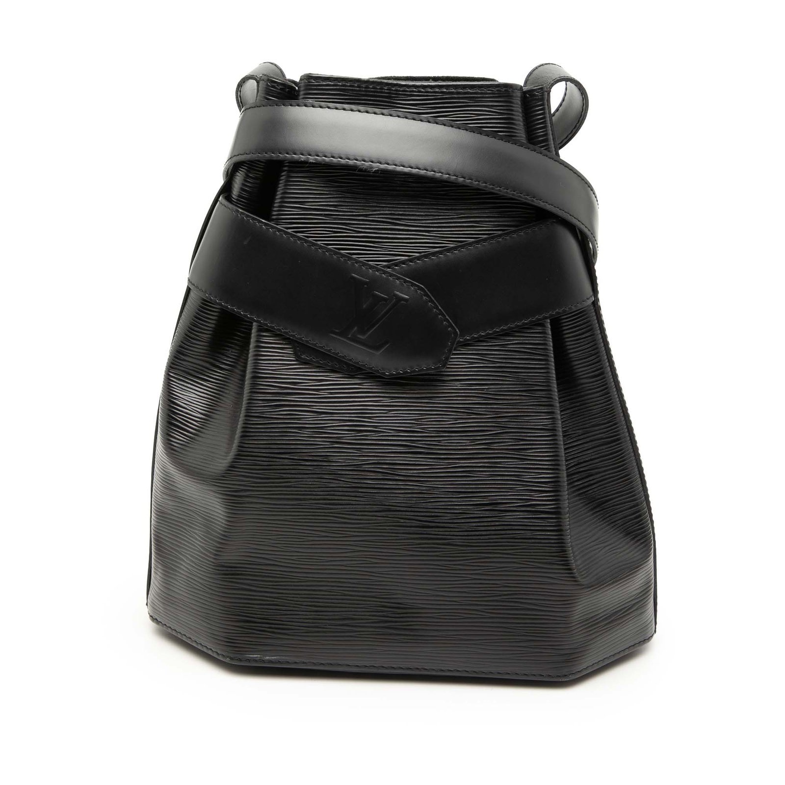 Louis Vuitton Epi Leather Sac D' Epaule PM Black Shoulder Bag: Louis Vuitton Epi Leather Sac D' Epaule PM Black Shoulder Bag This Louis Vuitton Epi Sac D Epaule PM features a black epi leather body with an adjustable flat leather shoulder strap and an open top se