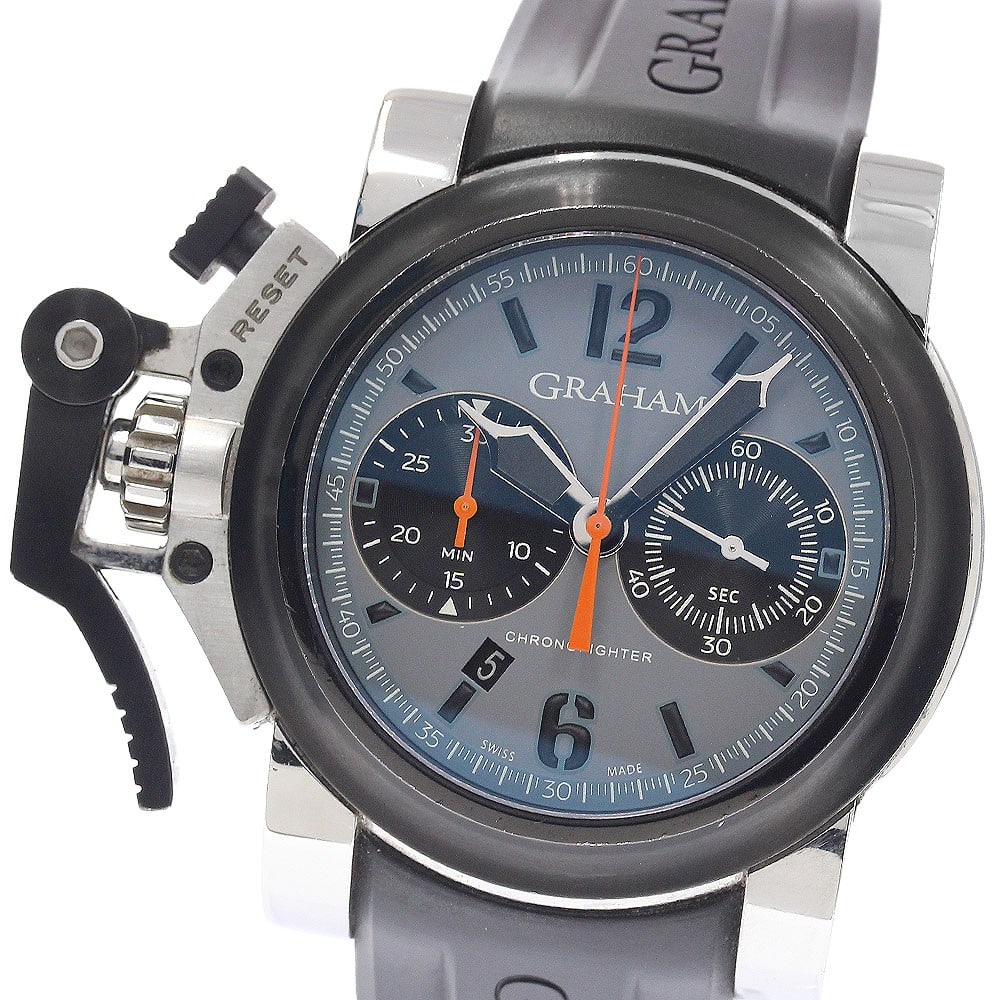 GRAHAM Chronofighter Oversize Automatic Mens Wristwatch Ref 20VBV.S08A (1 of 6)