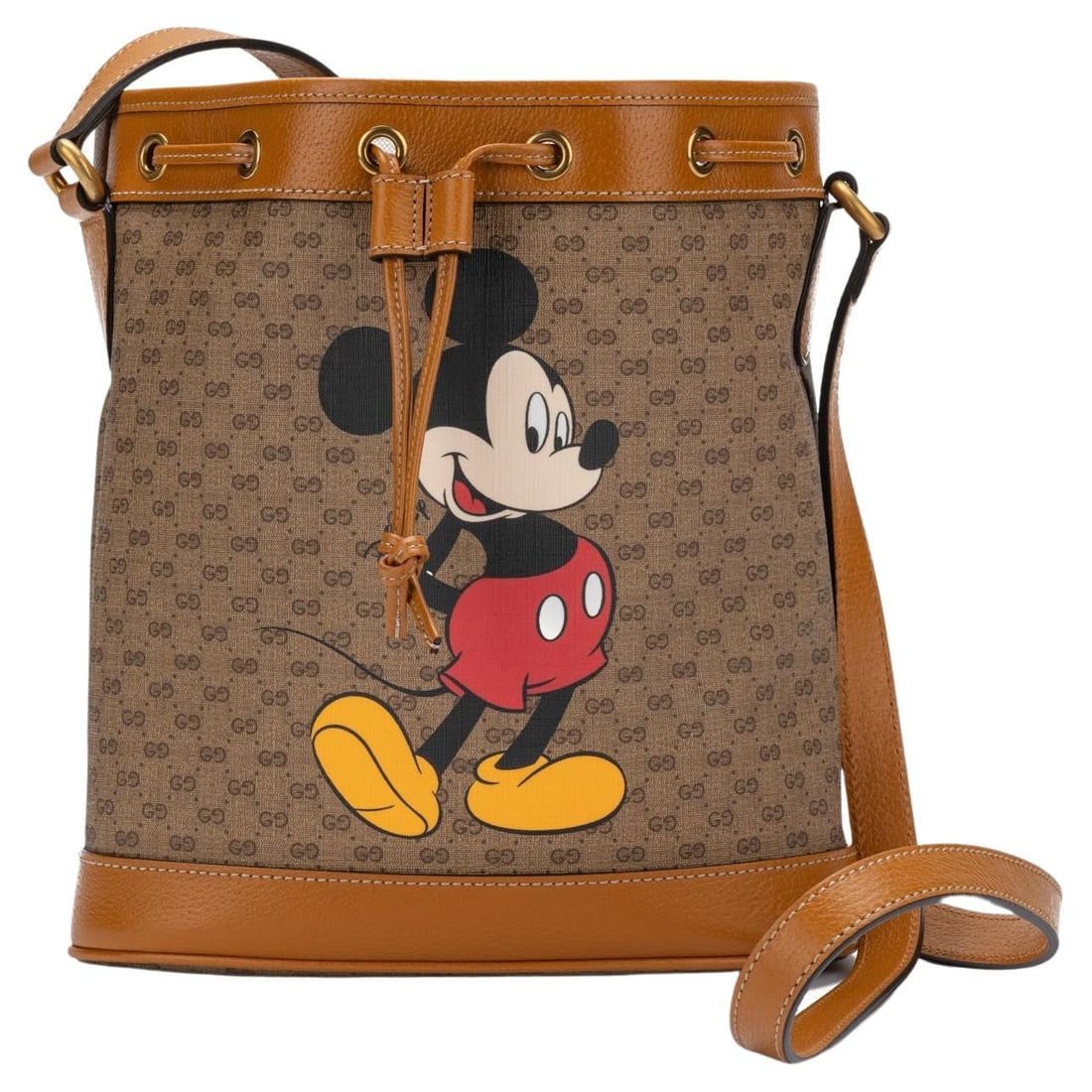 Gucci Disney Mickey Mouse Limited Edition Bucket Bag with Dust Cover (1 of 14)