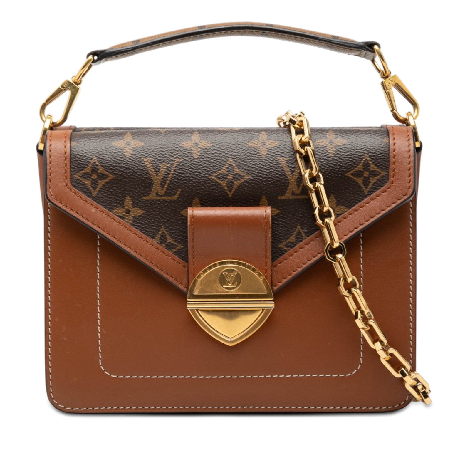 Louis Vuitton Retro Biface Monogram Shoulder Bag Brown (1 of 7)