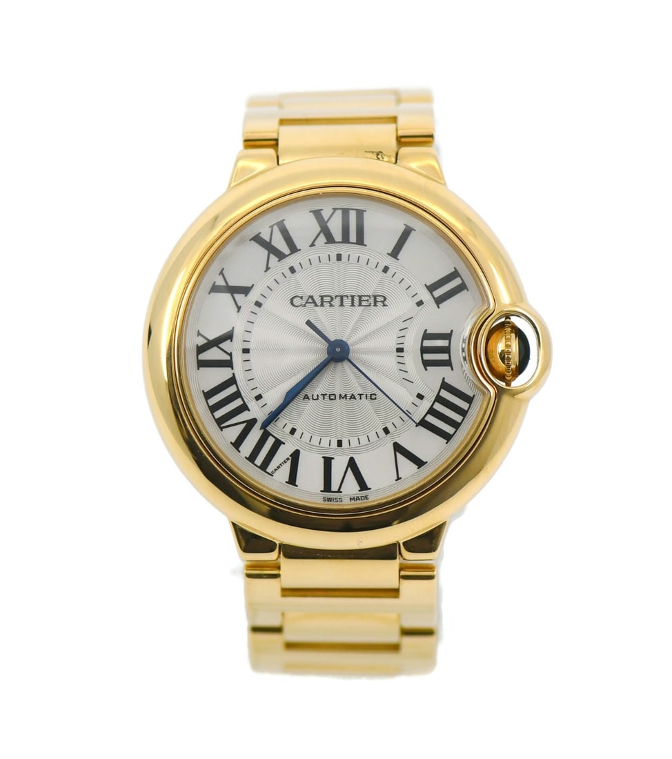 Cartier Ballon Bleu 36mm 18K Yellow Gold Wristwatch Ref W69003Z2 (1 of 5)