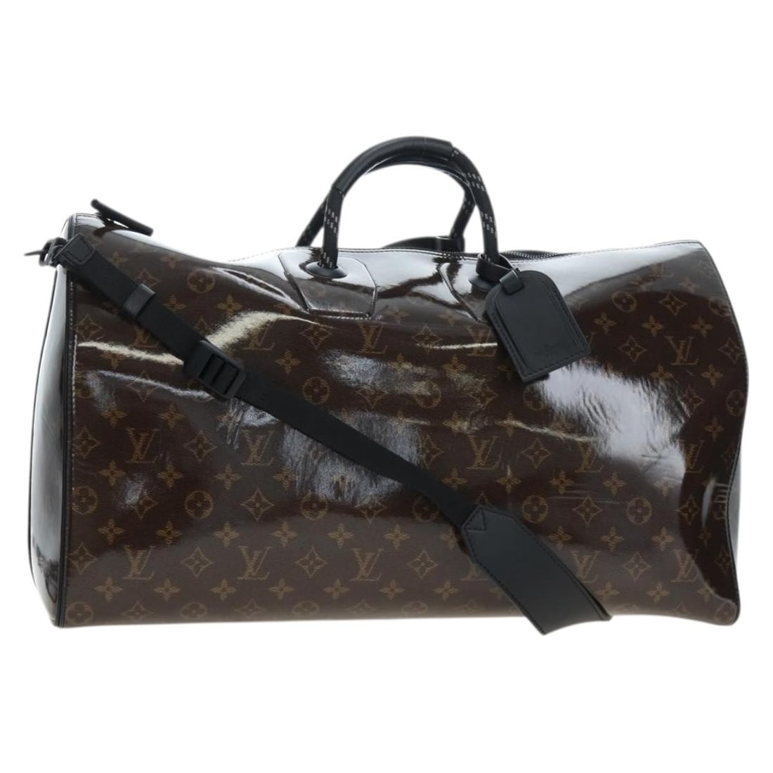 Louis Vuitton M43899 Keepall Bandouliere 50 Monogram Canvas Boston Bag: Louis Vuitton M43899 Keepall Bandouliere 50 Monogram Canvas Boston Bag Louis Vuitton Monogram Glaze Keepall Bandouliere 50 Boston bag in monogram canvas. This Italy-made bag includes a dust bag, name 