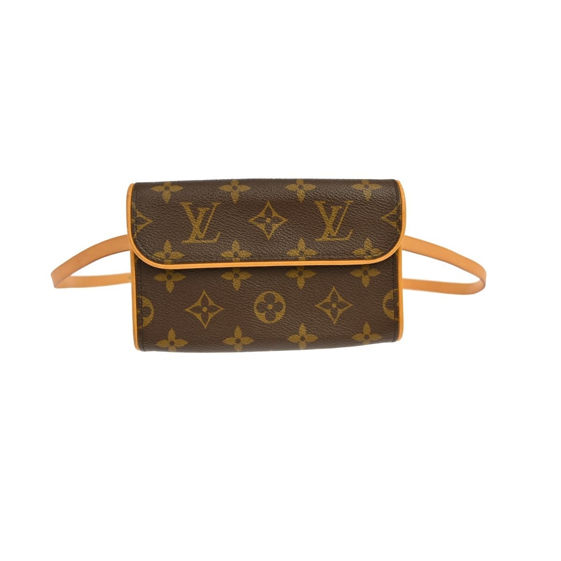 Louis Vuitton Pochette Florentine Monogram Waist Bag Size S M51855: Louis Vuitton Pochette Florentine Monogram Waist Bag Size S M51855 Vintage Louis Vuitton Pochette Florentine bum bag in brown Monogram canvas and leather with a magnetic snap closure. This small women