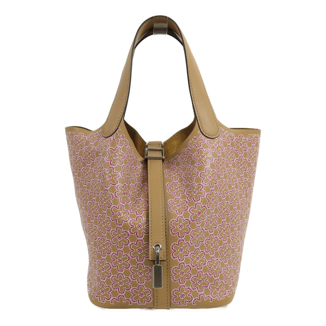 Hermes Picotin PM tote in Veau Swift calfskin PHW Chai Brown (1 of 15)