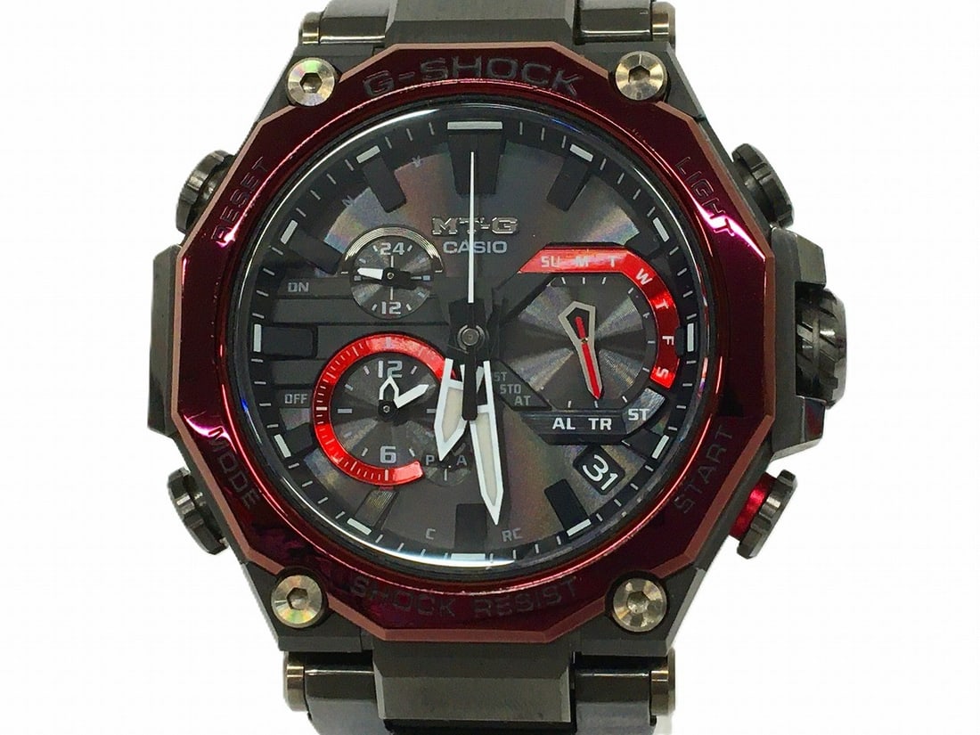 CASIO G-SHOCK MTG-B2000BD-1A4JF men's wristwatch Tough Solar Japan: CASIO G-SHOCK MTG-B2000BD-1A4JF men's wristwatch Tough Solar Japan CASIO G-SHOCK MT-G MTG-B2000 Series wristwatch, model MTG-B2000BD-1A4JF, made in Japan. This men's watch features Tough Solar functio