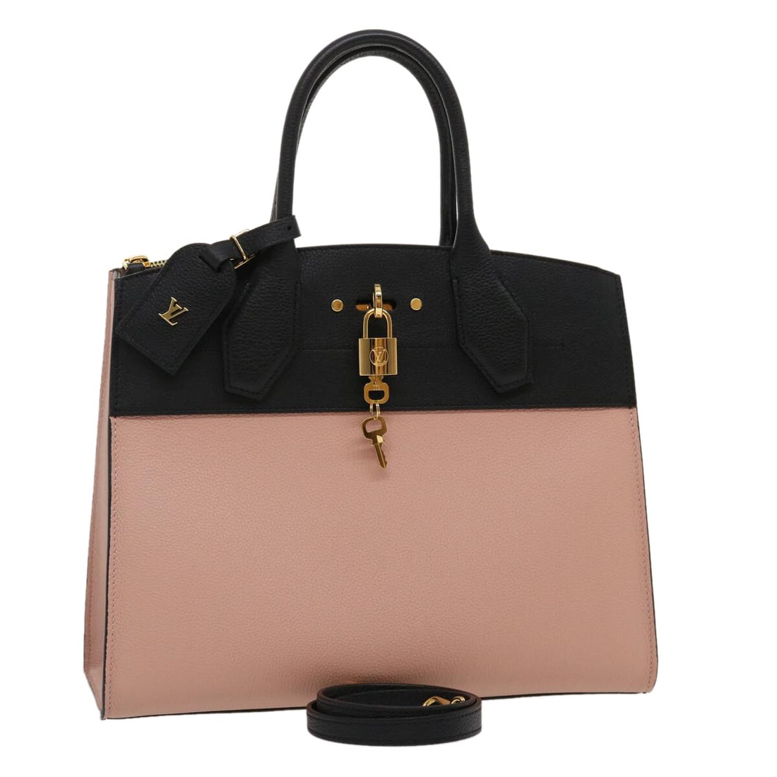 Louis Vuitton City Steamer Pink Leather Handbag (1 of 12)