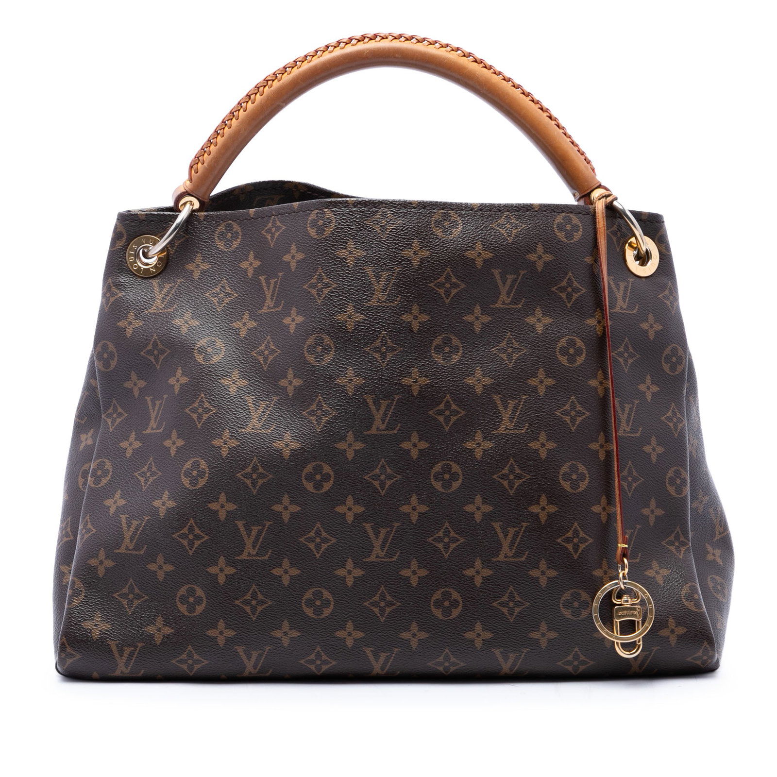 Louis Vuitton Artsy MM Monogram Shoulder Bag Brown (1 of 6)