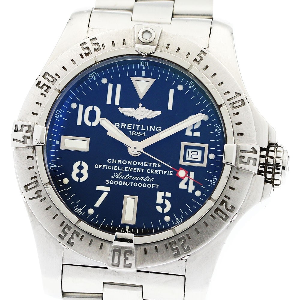 Breitling Avenger Seawolf A17330 mens automatic date watch (1 of 6)
