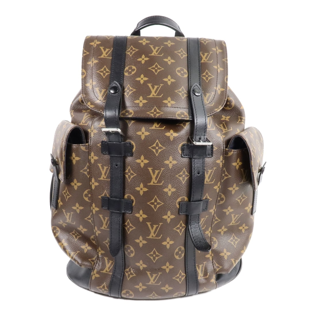 Louis Vuitton Christopher MM Monogram Macassar Backpack M43735 Brown (1 of 17)