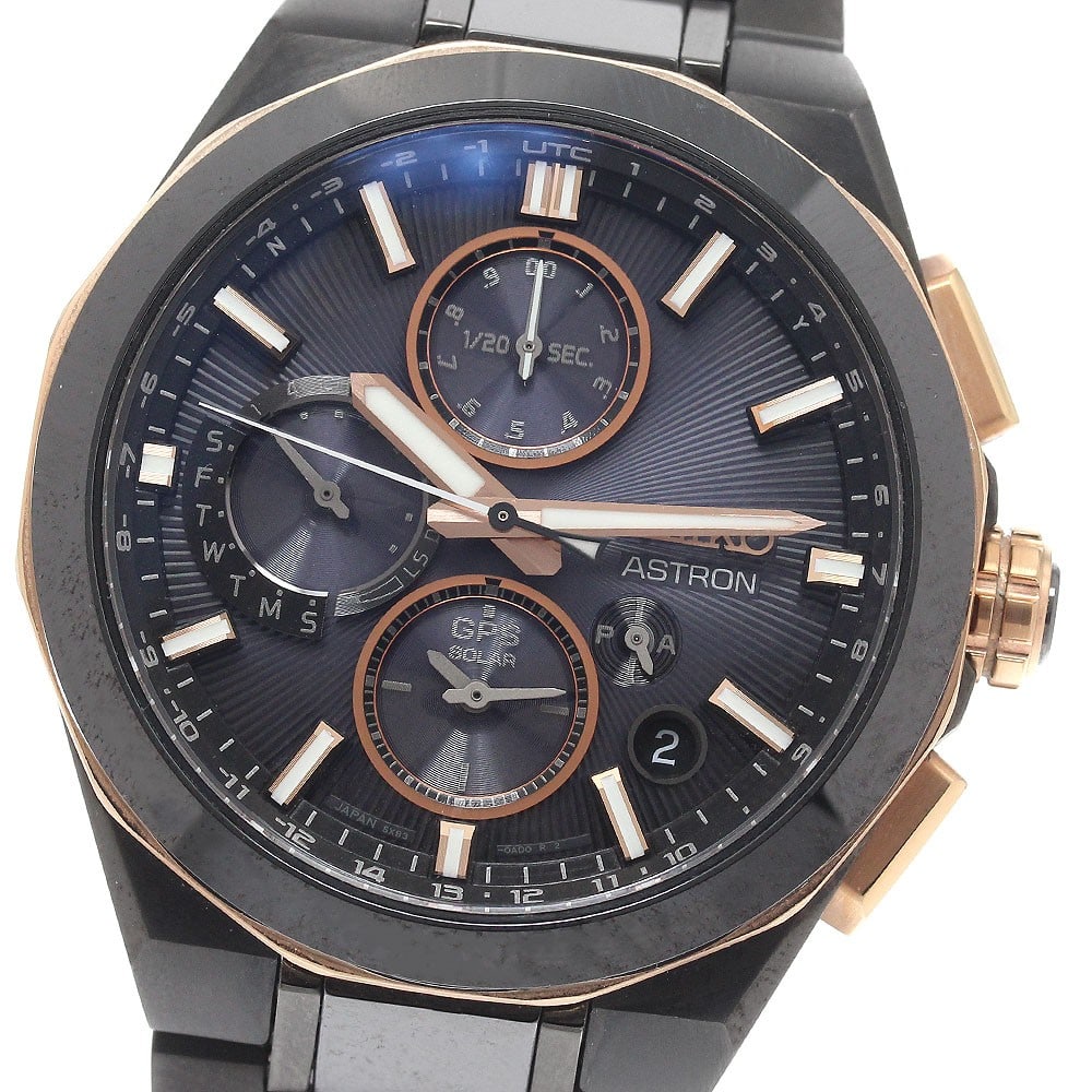 SEIKO Astron Nexter SBXC158 5X83-0AD0-1 100th Anniversary Men's Watch: SEIKO Astron Nexter SBXC158 5X83-0AD0-1 100th Anniversary Men's Watch Seiko Astron Nexter men's wristwatch in the 100th Anniversary Model limited edition. This solar radio-controlled watch features a 