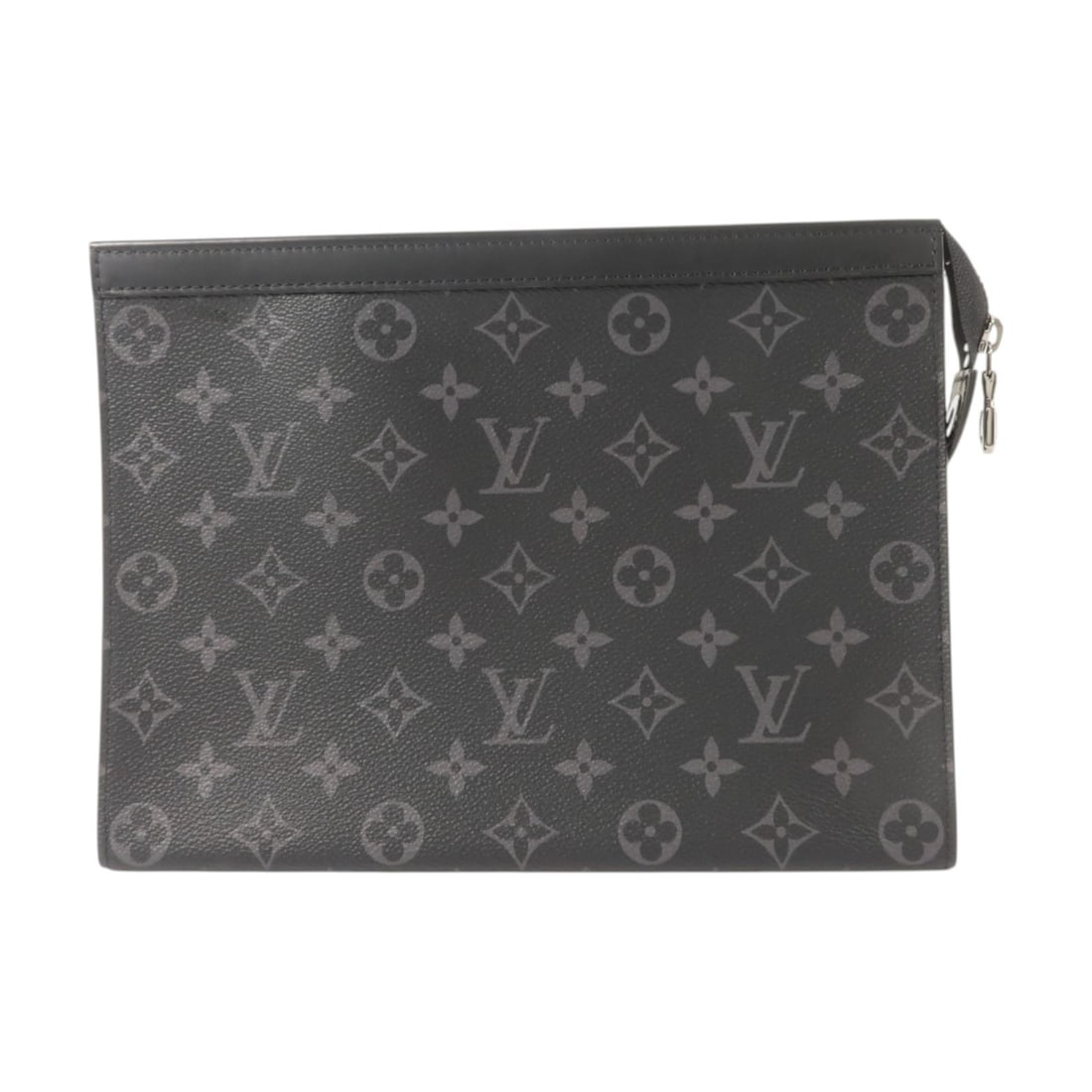 Louis Vuitton M61692 Pochette Voyage MM Monogram Eclipse Clutch (1 of 12)