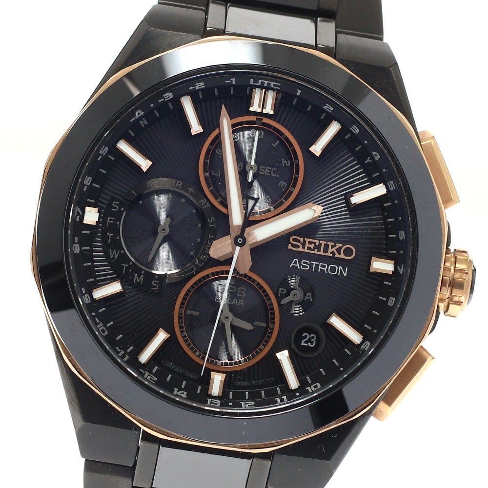 SEIKO Astron Nextar SBXC158 Men's Solar Radio-Controlled Wristwatch (1 of 7)
