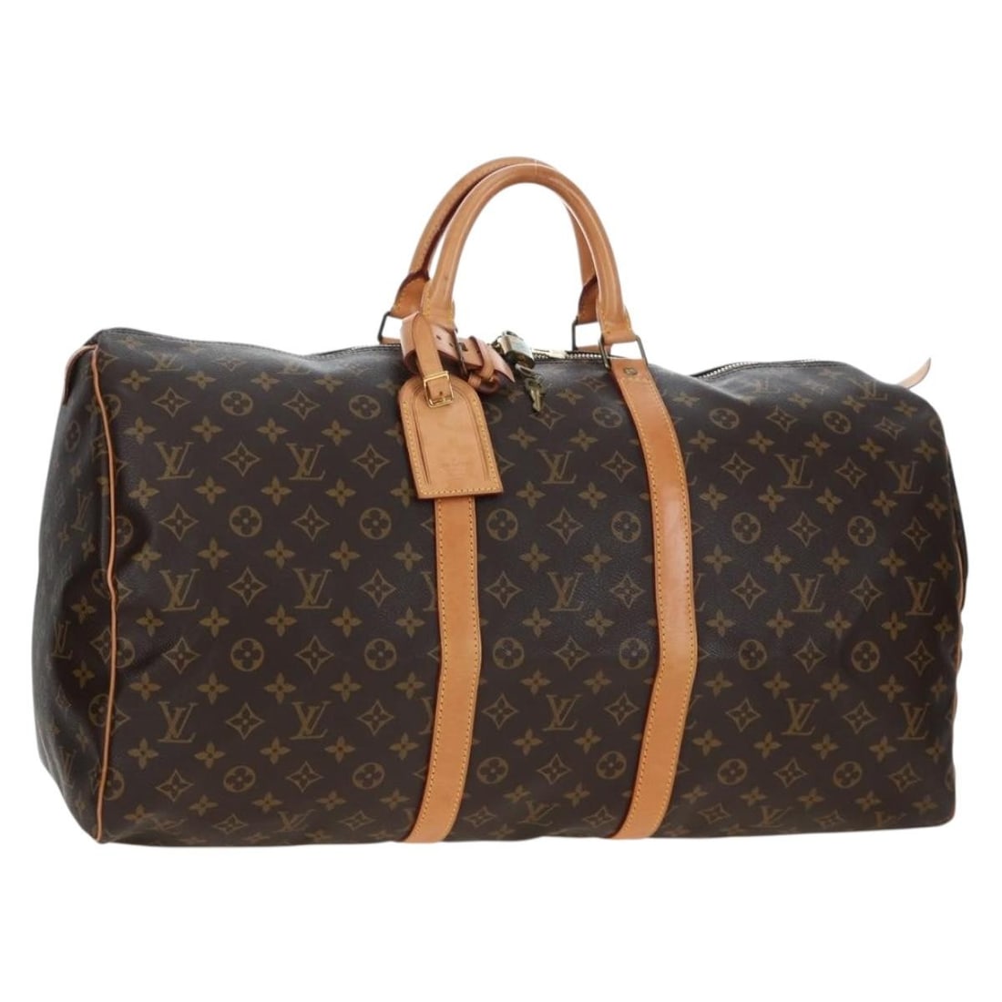 Louis Vuitton Keepall Brown Canvas Travel Bag (1 of 18)