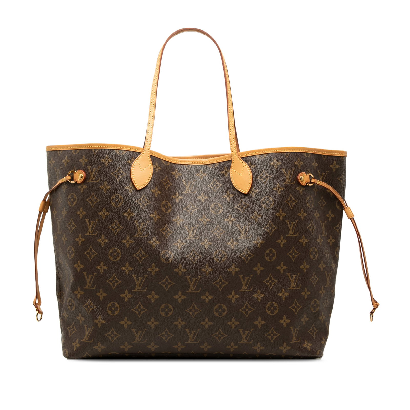 Louis Vuitton Neverfull GM Monogram Canvas Tote Bag: Louis Vuitton Neverfull GM Monogram Canvas Tote Bag Louis Vuitton Monogram Neverfull GM tote bag crafted with a monogram canvas body and vachetta leather trim. It features flat vachetta leather handle