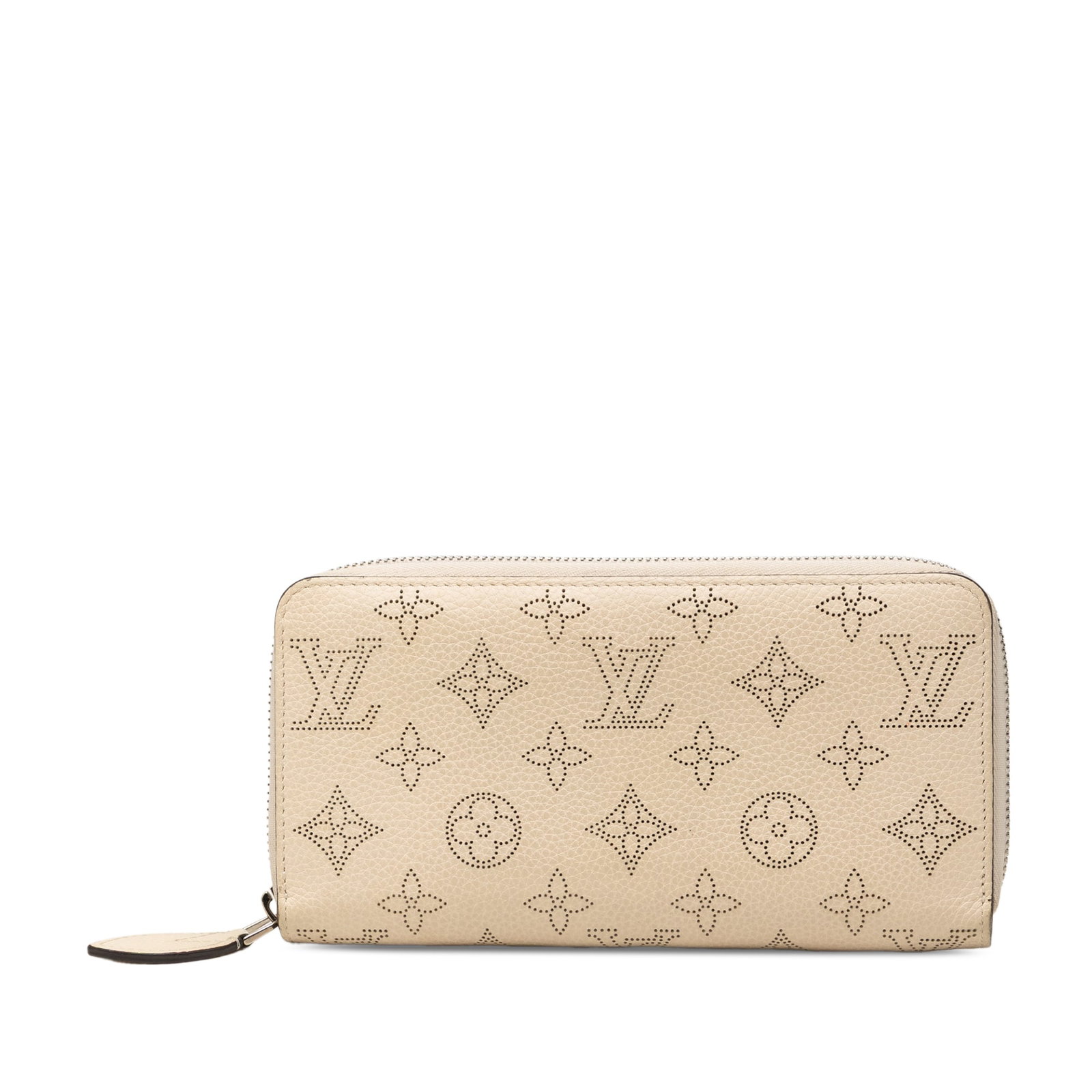 Louis Vuitton Mahina Zippy Long Wallet Monogram White: Louis Vuitton Mahina Zippy Long Wallet Monogram White Louis Vuitton Monogram Mahina Zippy Long Wallet in white, made with a monogram Mahina canvas body and fabric material. It features a zip-around cl