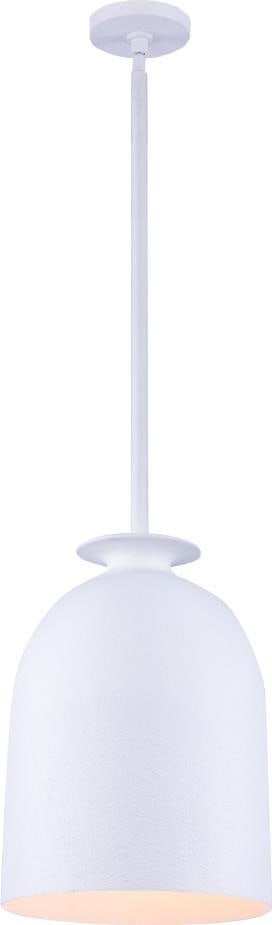 Kalco Gabardine White Gesso Pendant Light 26.88H Dimmable Indoor (1 of 1)