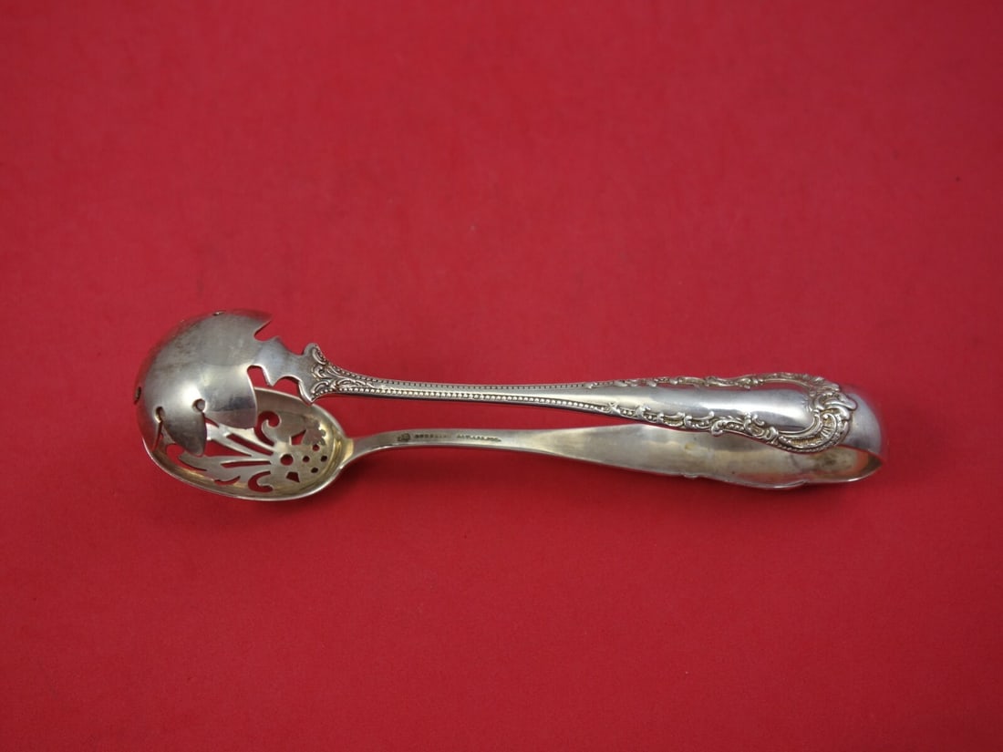 Gorham Cromwell Sterling Silver 7 Inch Ice Tong Serving Piece (1 of 1)