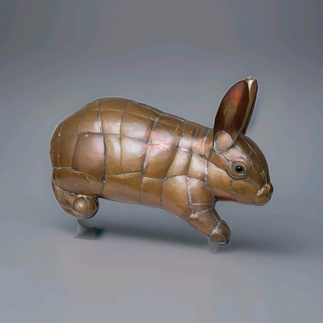 Sergio Bustamante Brass Bunny Sculpture 26 x 14 Mid Century Modern (1 of 14)