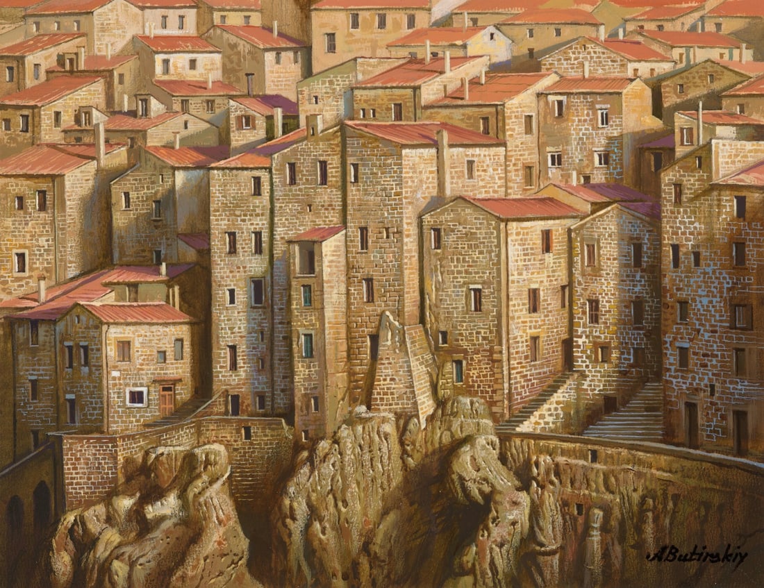 Alexei Butirskiy Matters Of Past Signed Limited Edition Giclee Canvas Print (1 of 1)